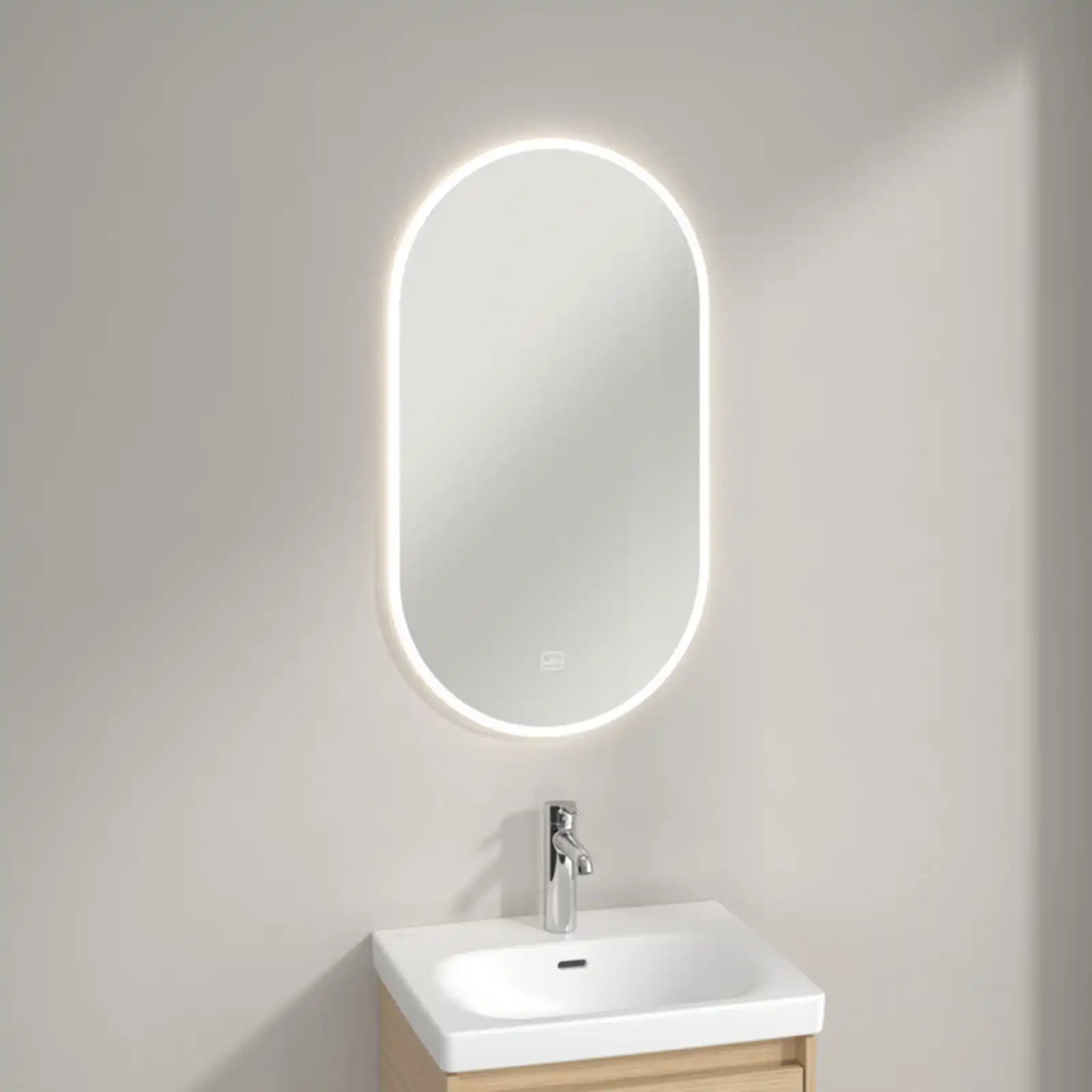 Villeroy & Boch More to See Lite+ Mirror with Lighting 500 x 900 x 23 mm