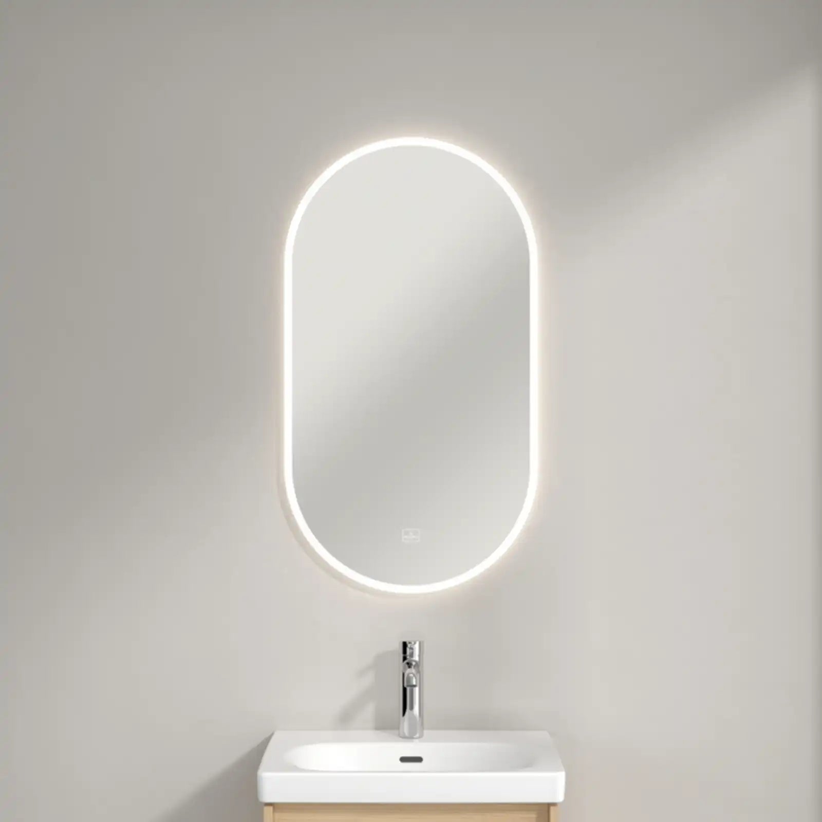 Villeroy & Boch More to See Lite+ Mirror with Lighting 500 x 900 x 23 mm