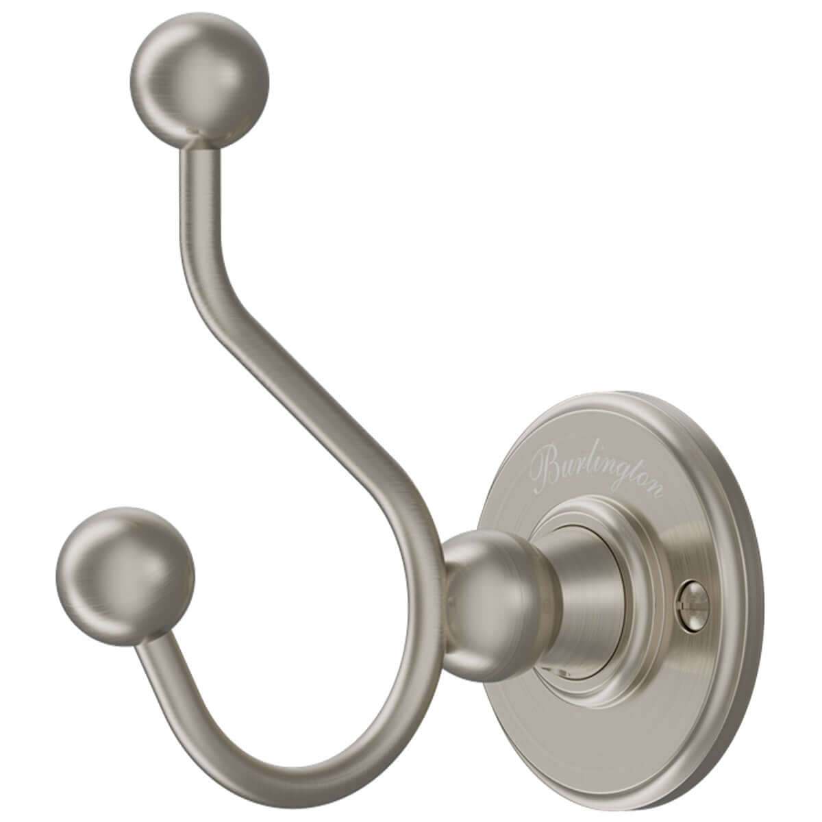 Burlington Wall Mounted Double Robe Hook