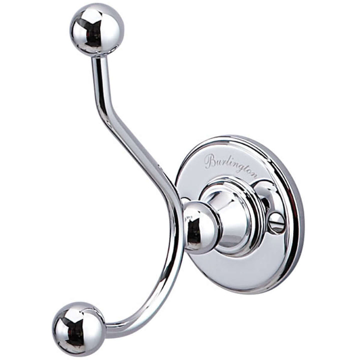 Burlington Wall Mounted Double Robe Hook