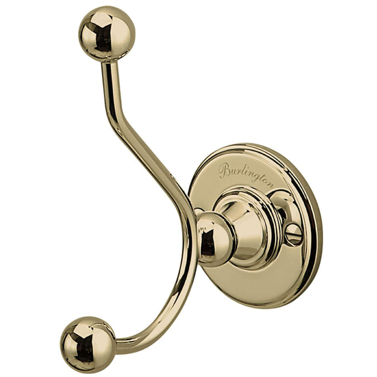Burlington Wall Mounted Double Robe Hook
