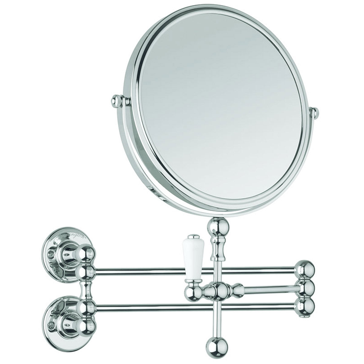 Burlington Chrome  Stainless Steel Cosmetic Wall Mirror