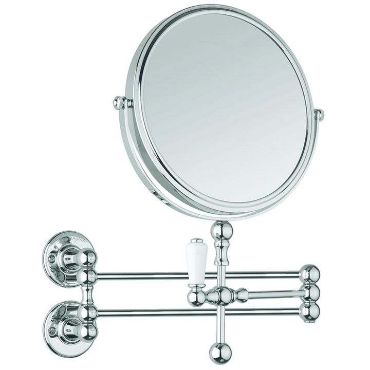 Burlington Chrome  Stainless Steel Cosmetic Wall Mirror