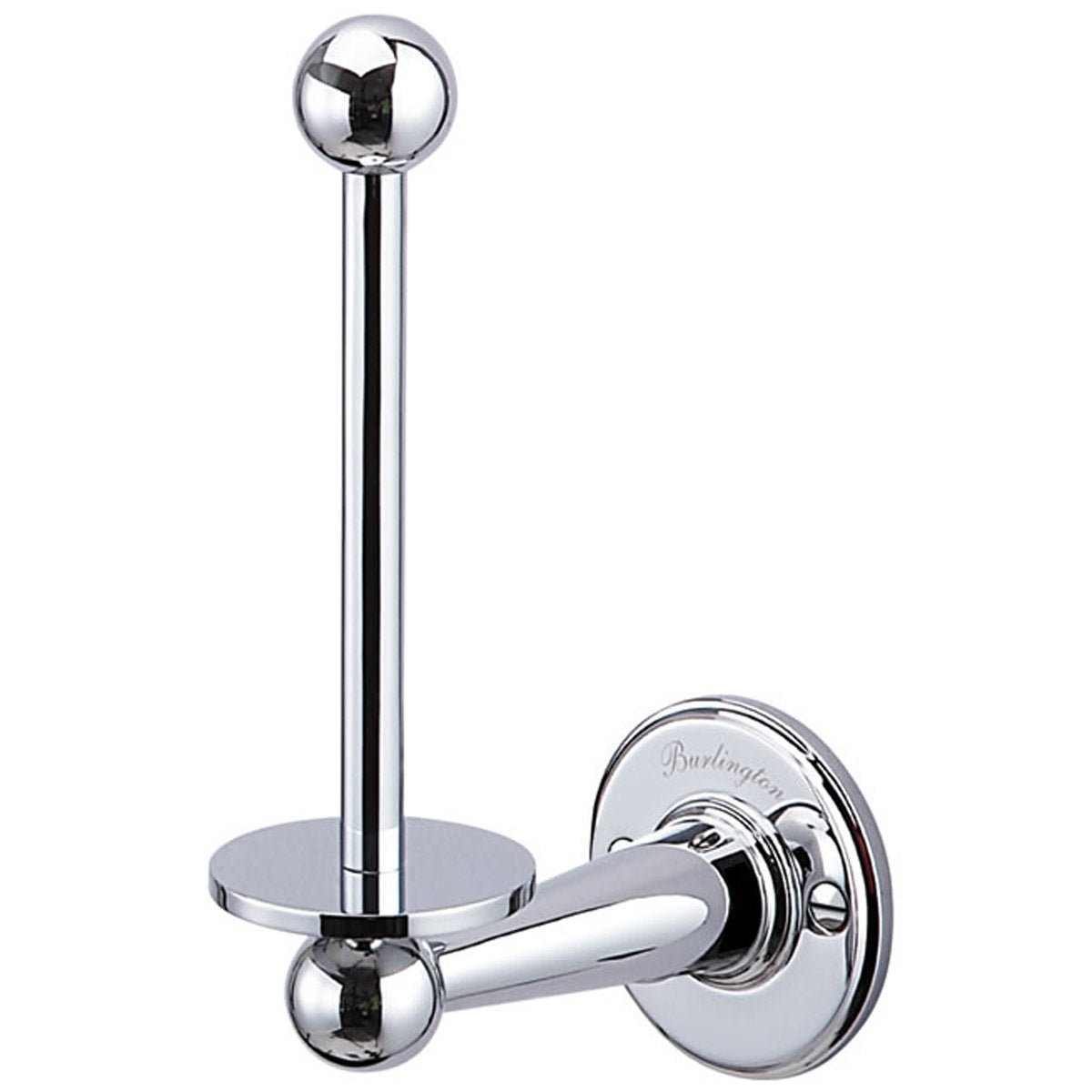 Burlington Chrome Spare WC Toilet Roll Holder