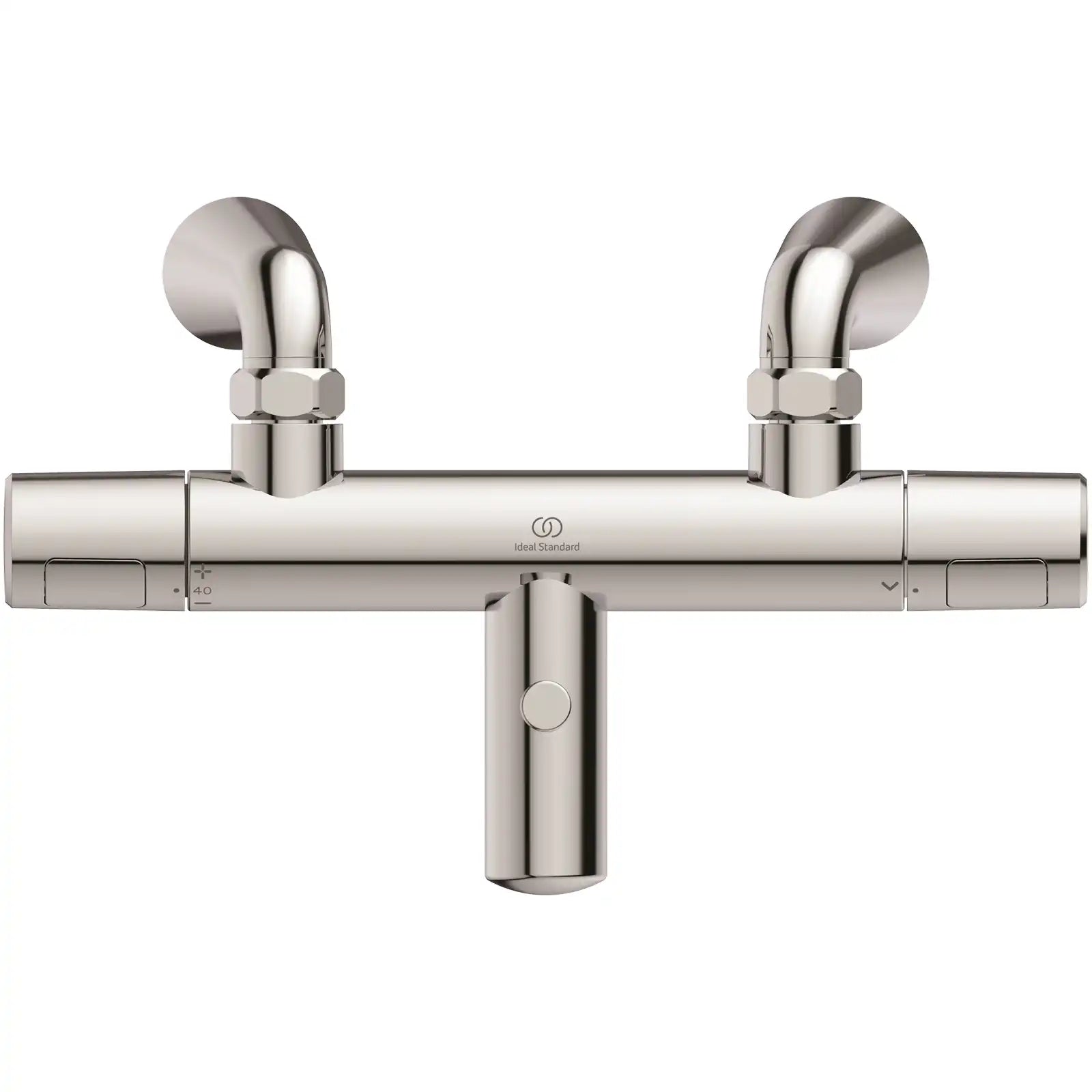 Ideal Standard Ceratherm T25N Chrome Exposed Thermostatic Rim Mounted Bath & Shower Mixer 315x203.5x101 mm, 156 mm spout projection 20 l/min A8476AA
