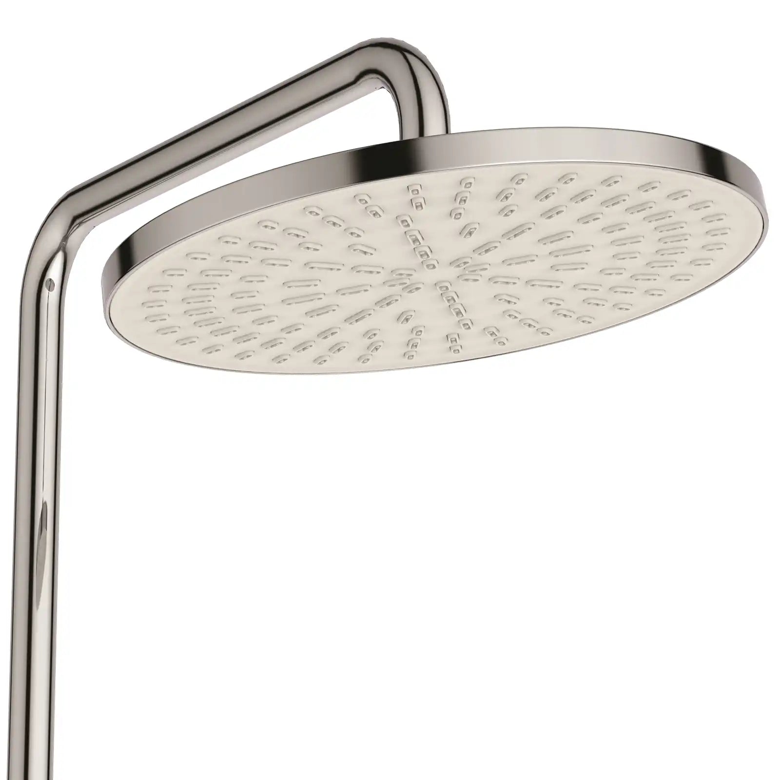 Ideal Standard Ceratherm T25N Chrome Exposed Thermostatic Shower System, 260mm Fixed Round Shower Head, 100mm 2 Function Handspray. 1.75m Hose A8522AA