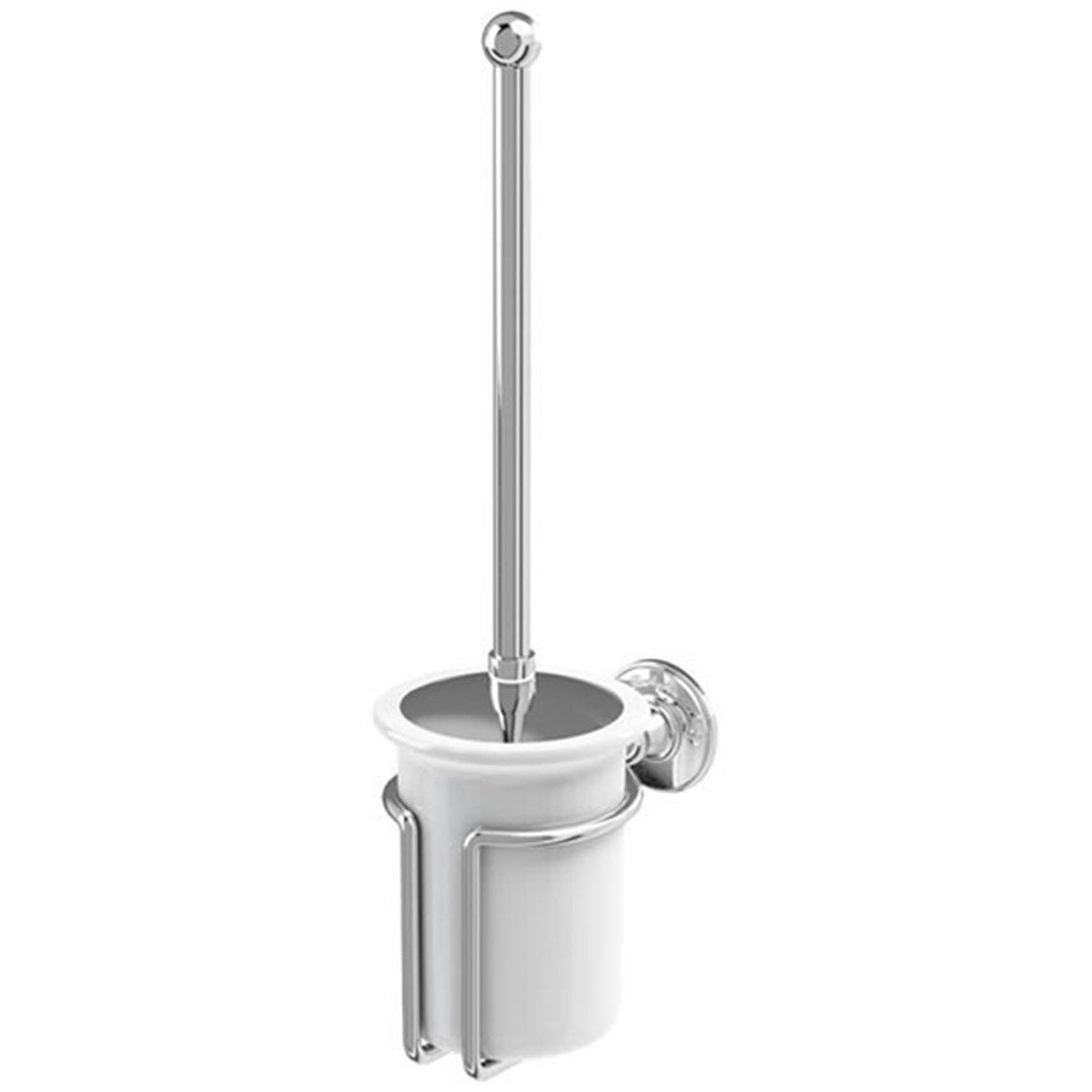 Burlington Chrome WC Toilet Brush Holder