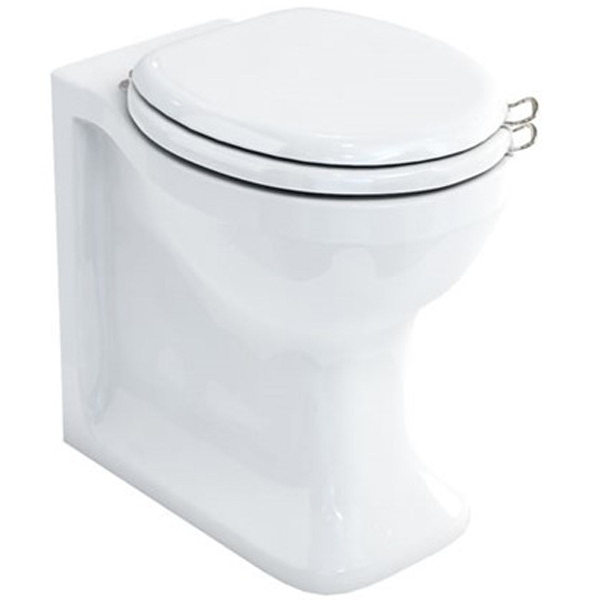 Burlington Arcade White Back To Wall Toilet Pan