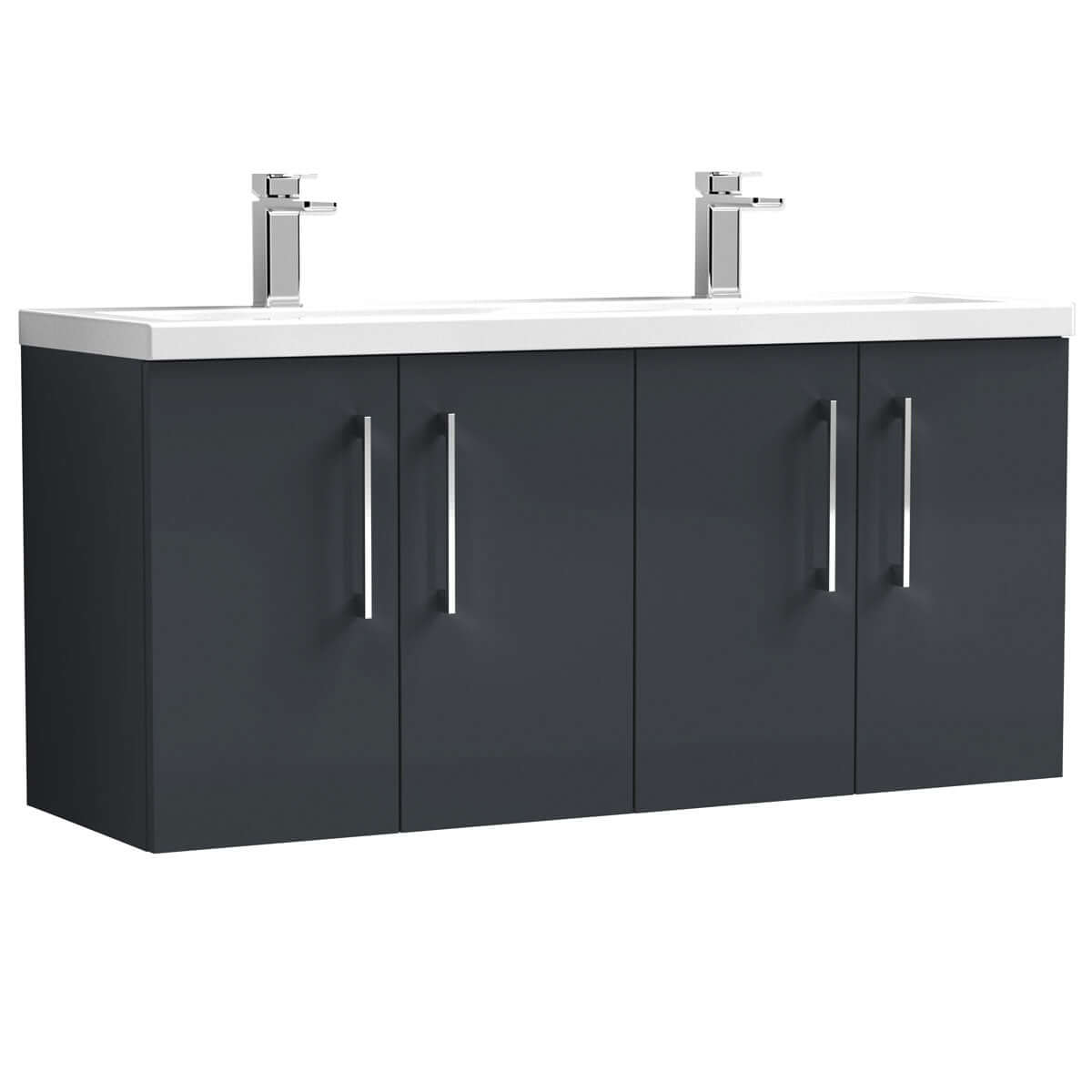Nuie Arno Wall Hung Vanity Unit with Basin