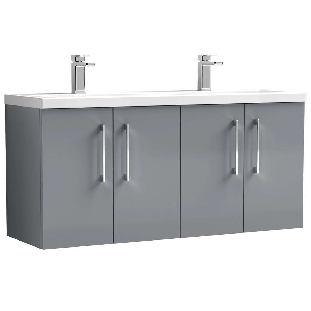 Nuie Arno Wall Hung Vanity Unit with Basin