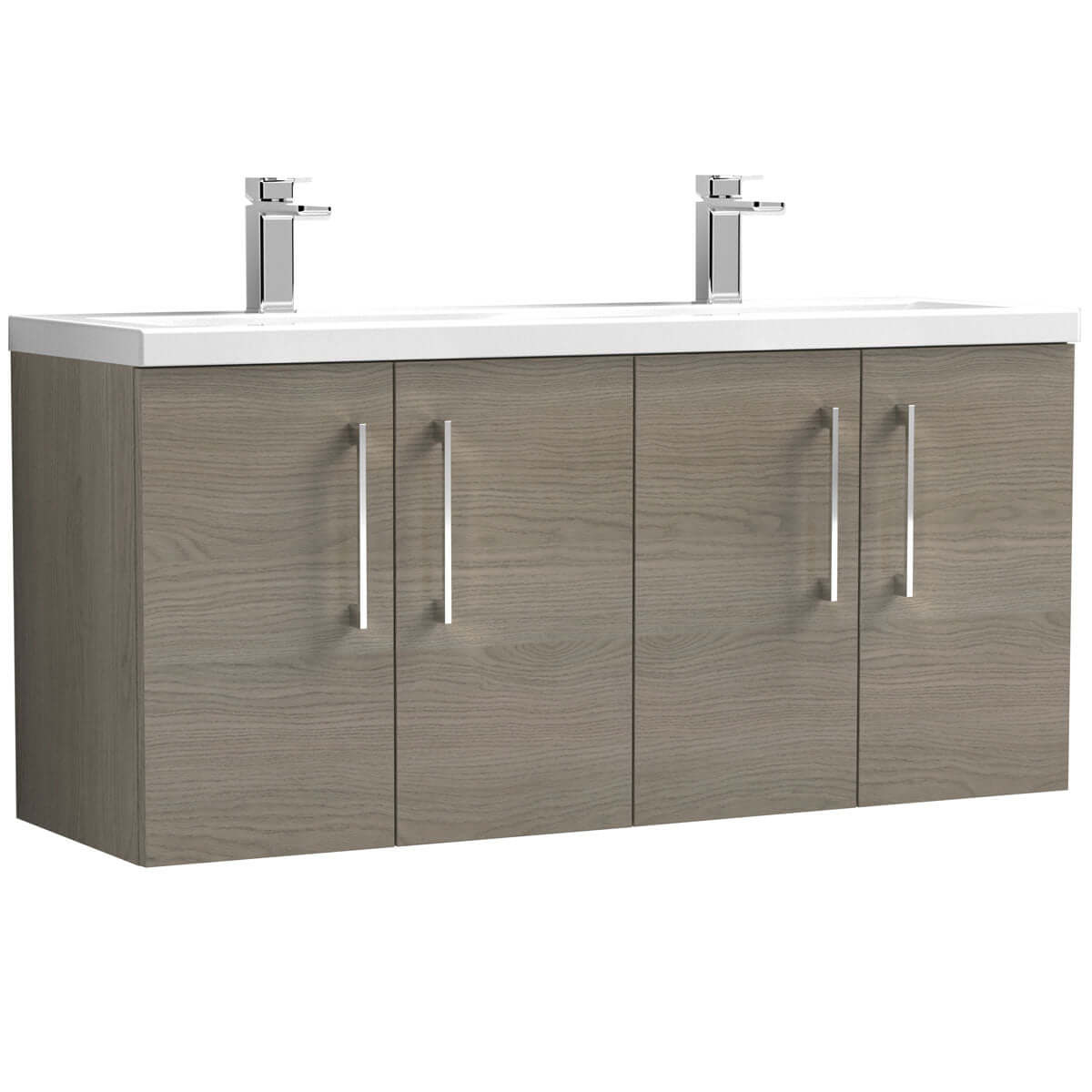 Nuie Arno Wall Hung Vanity Unit with Basin