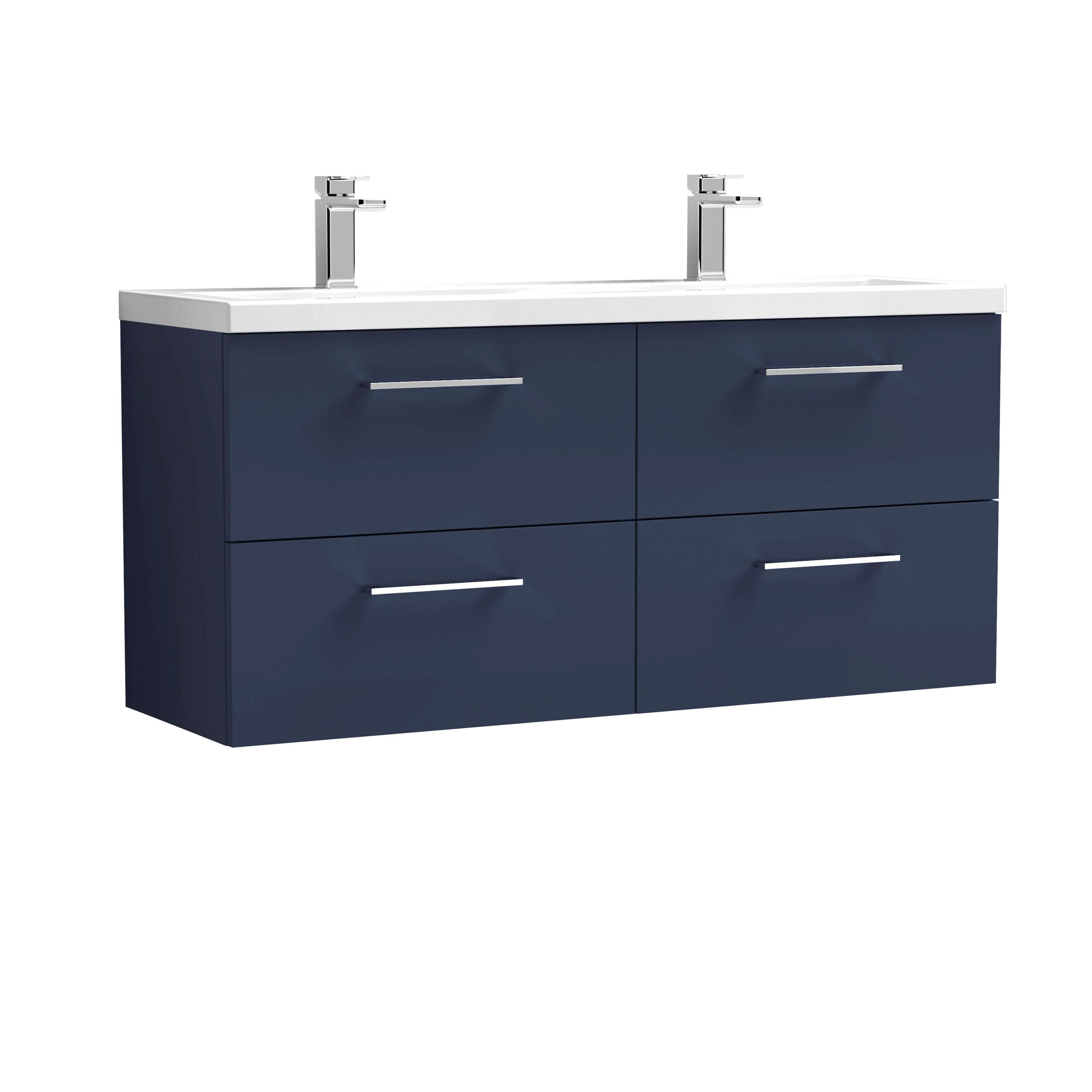 Nuie Arno Wall Hung Vanity Unit with Basin