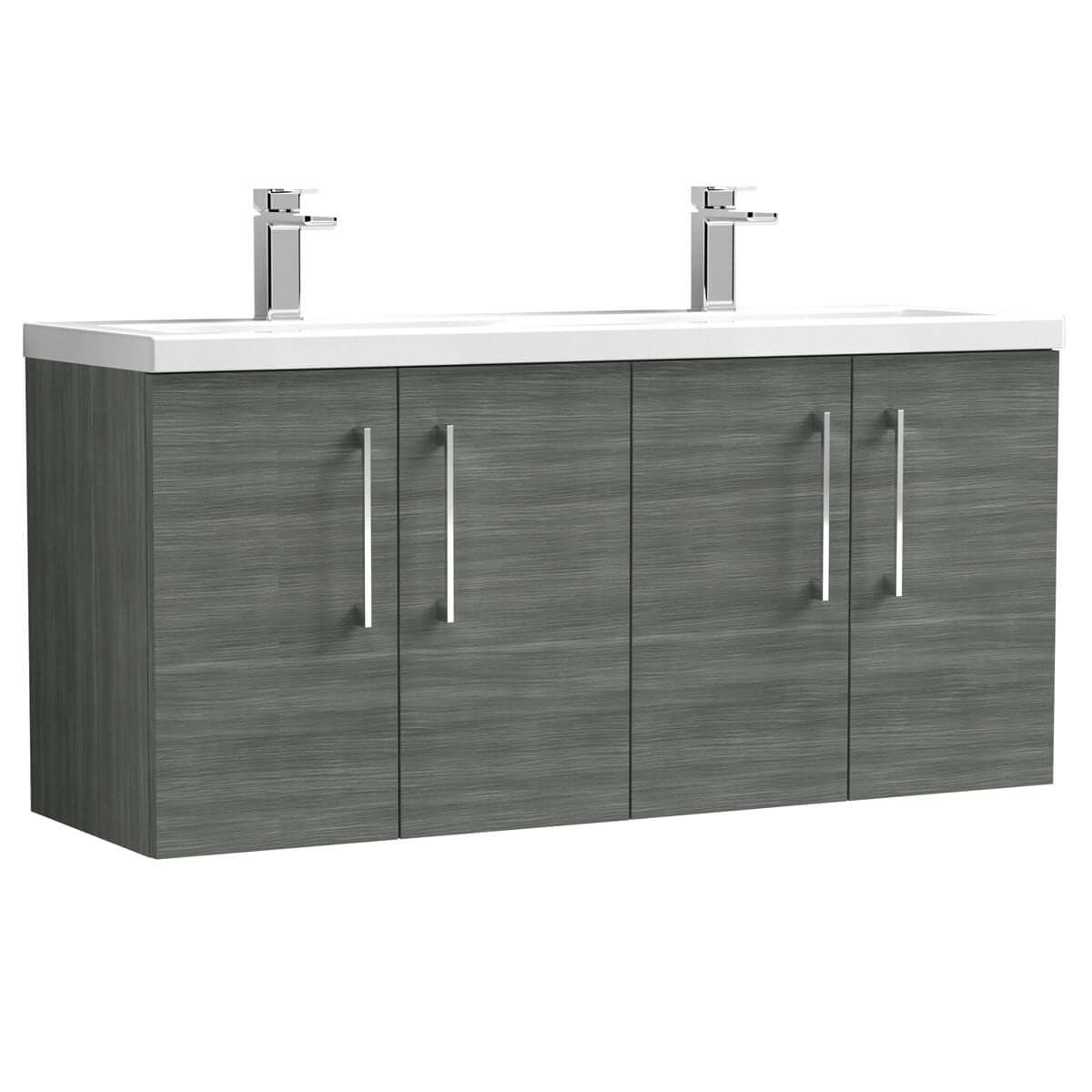 Nuie Arno Wall Hung Vanity Unit with Basin