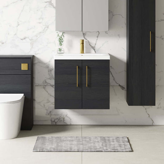 Nuie Arno Wall Hung Vanity Unit with Basin