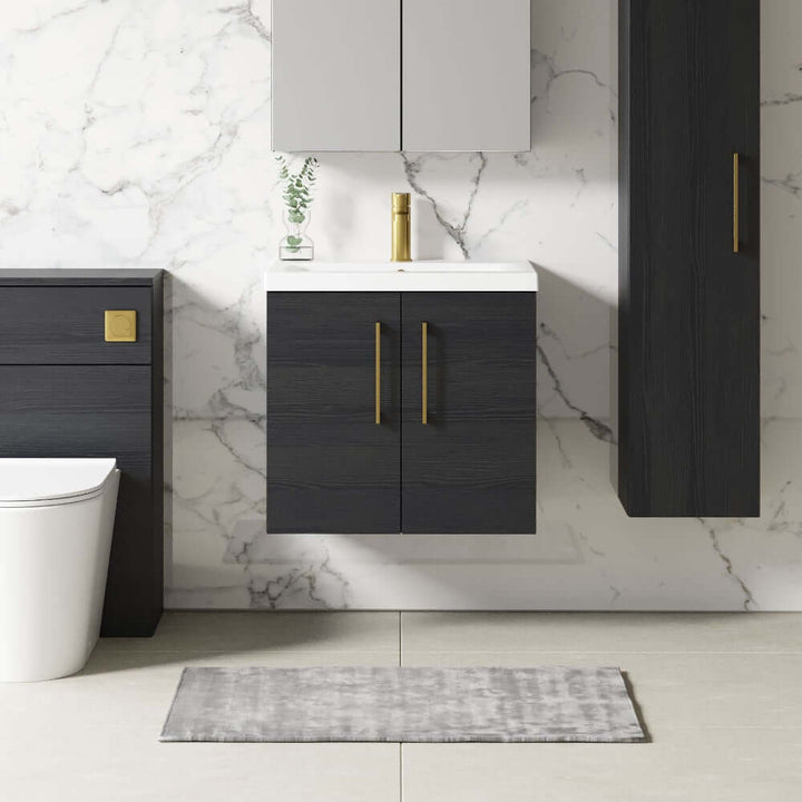 Nuie Arno Wall Hung Vanity Unit with Basin