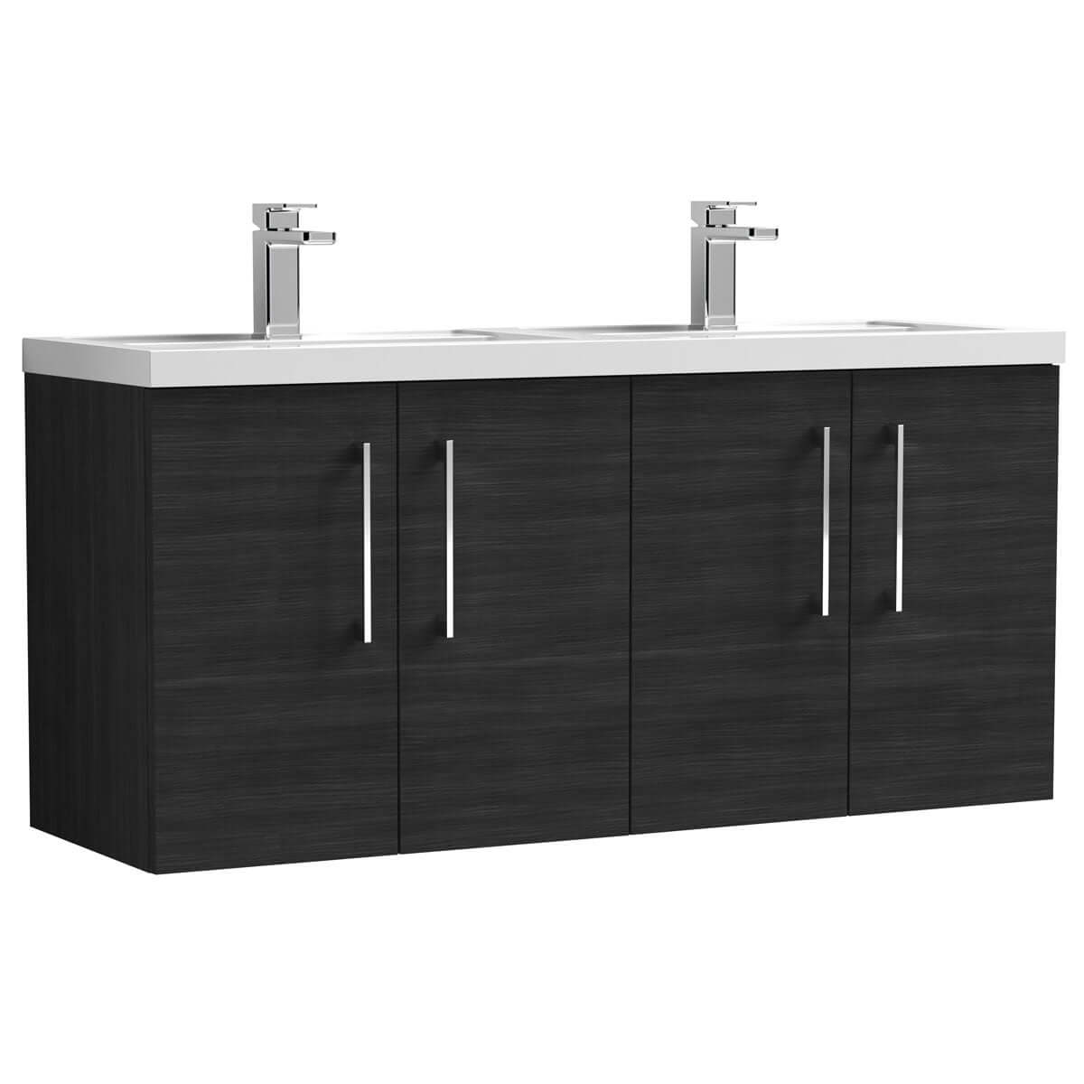 Nuie Arno Wall Hung Vanity Unit with Basin