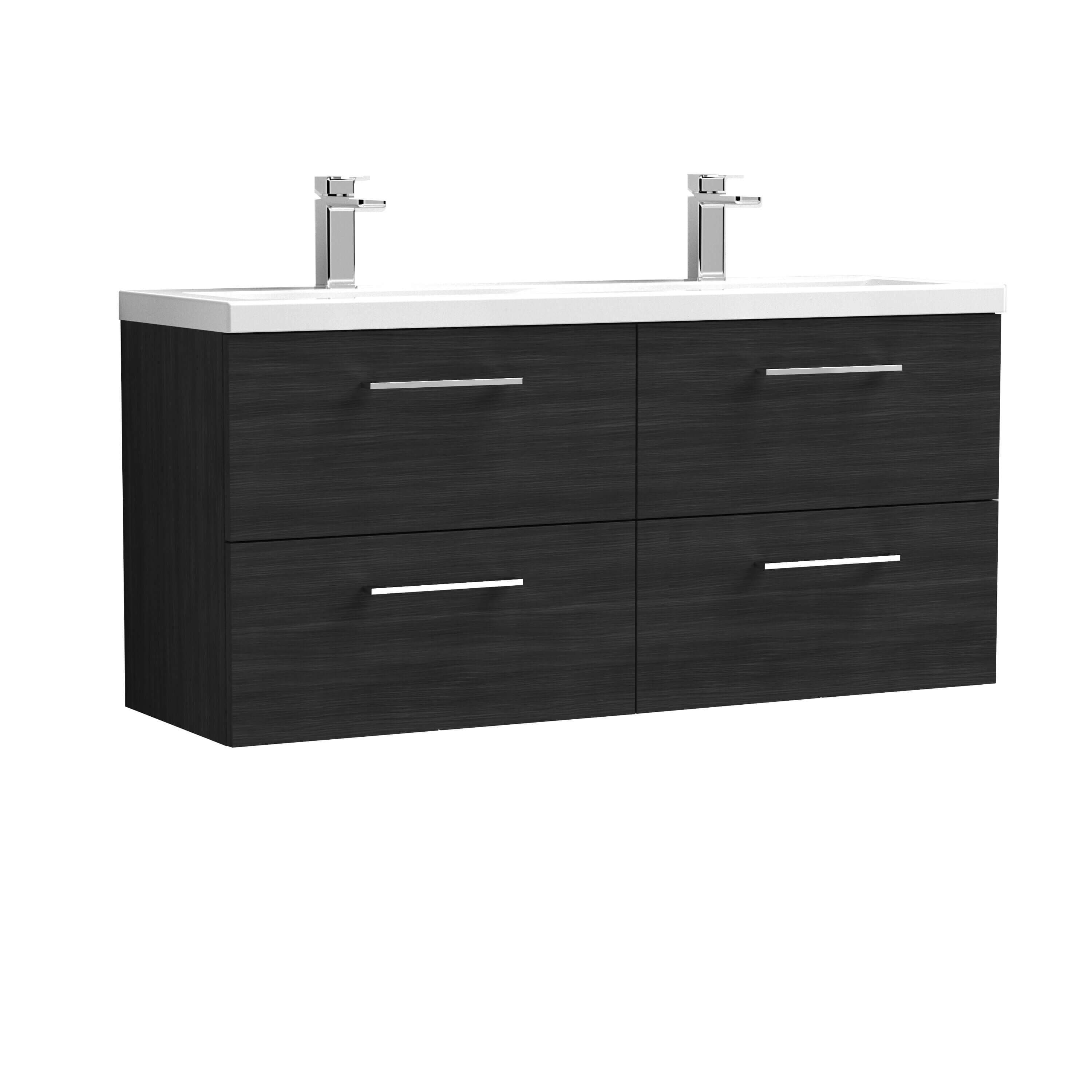 Nuie Arno Wall Hung Vanity Unit with Basin