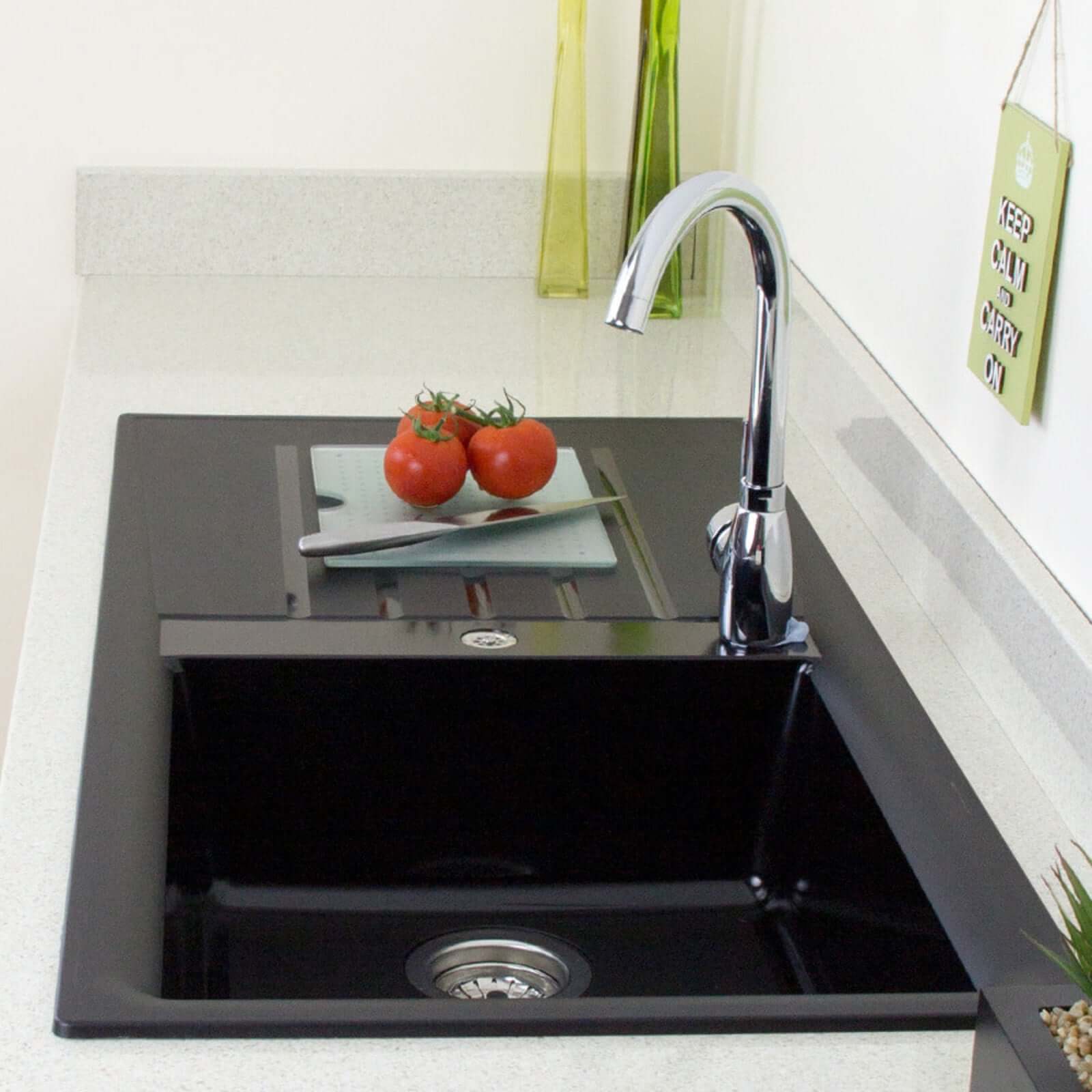 Astini Fiorello 1.0 & 1.5 Bowl Composite Synthetic Kitchen Sink & Waste