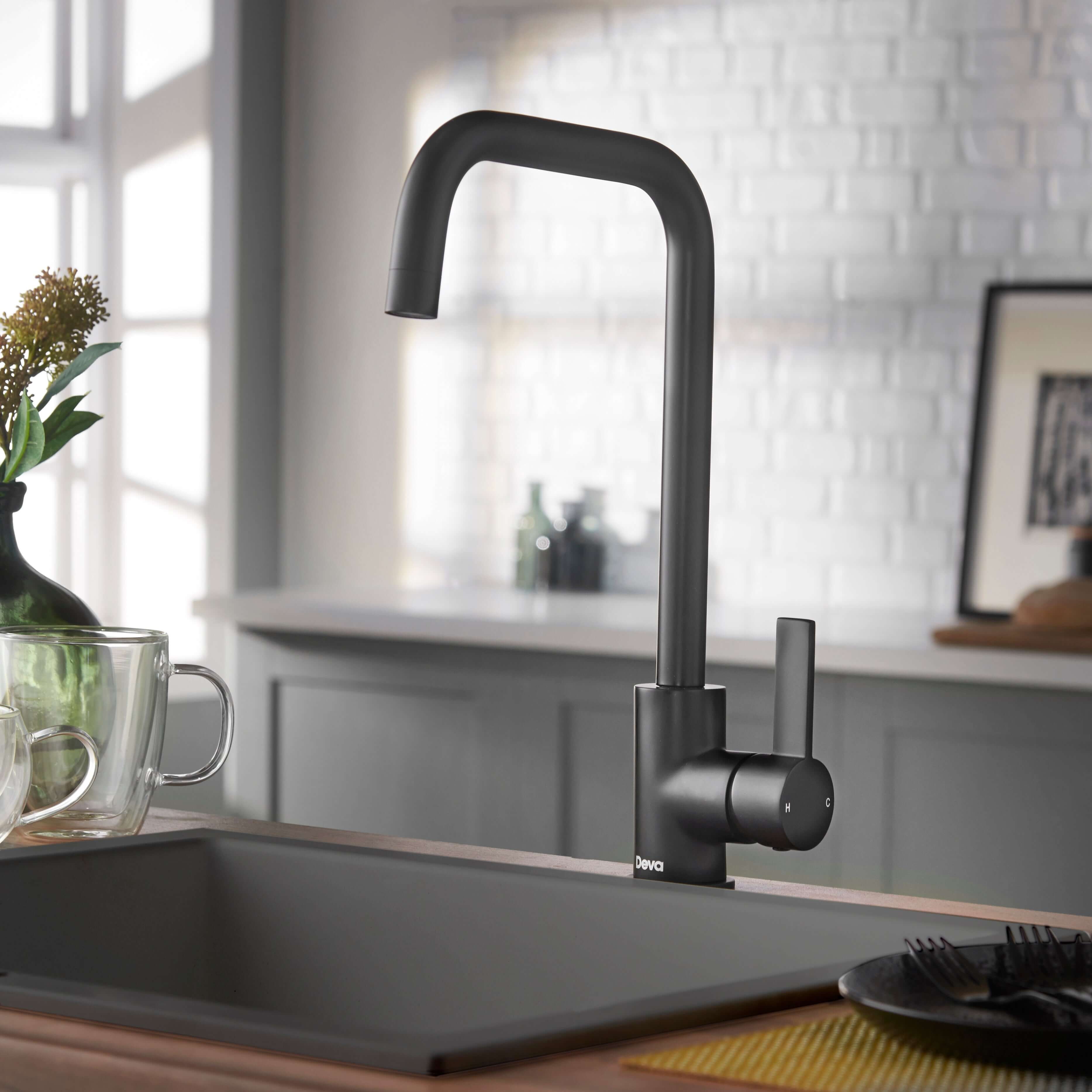 Deva Ashworth Single Lever Kitchen Mixer Tap