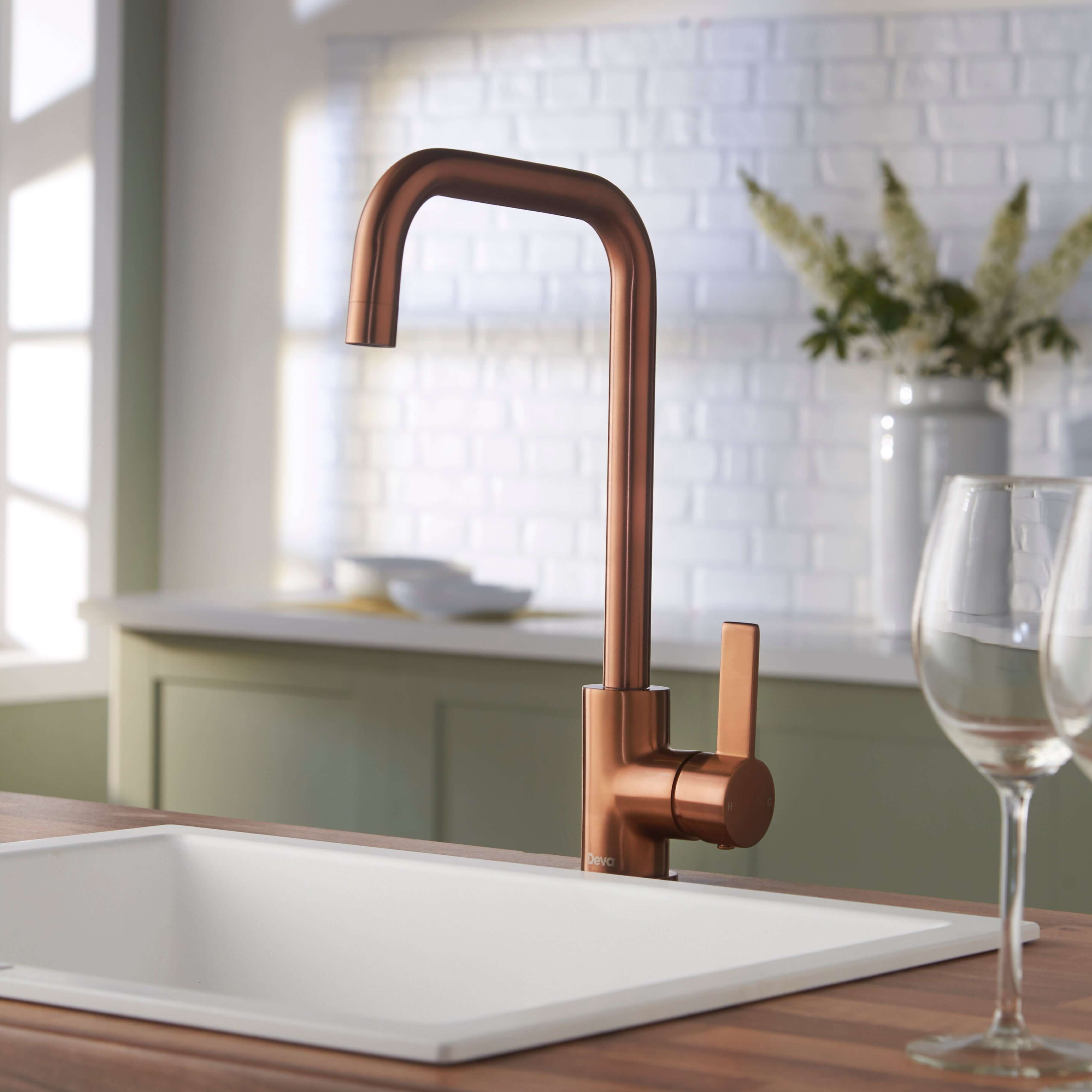 Deva Ashworth Single Lever Kitchen Mixer Tap