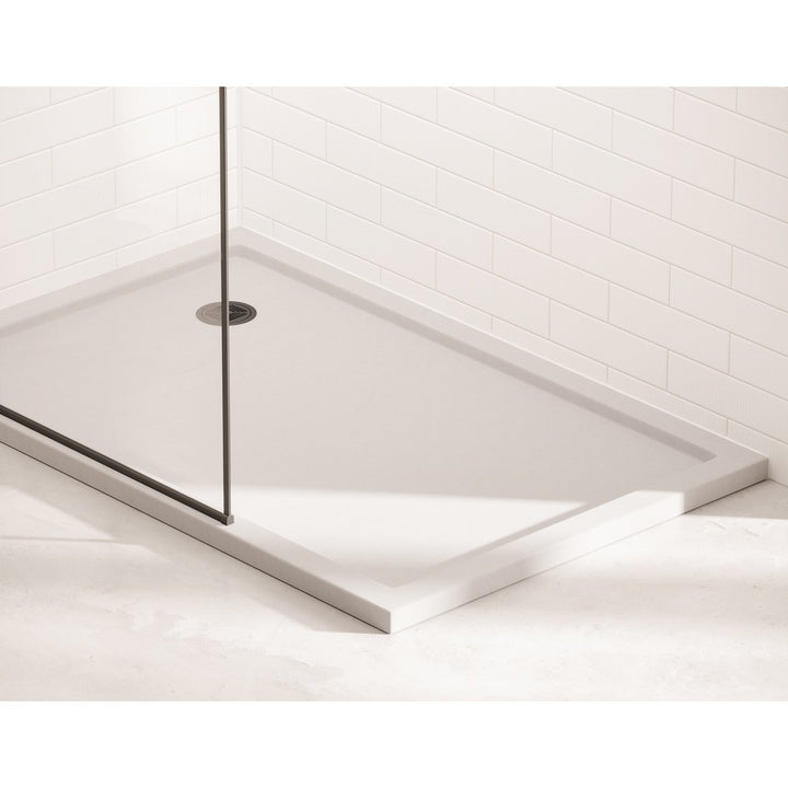 Aquadart Anti-Slip White Rectangle Shower Tray 900x700mm ASP-9070