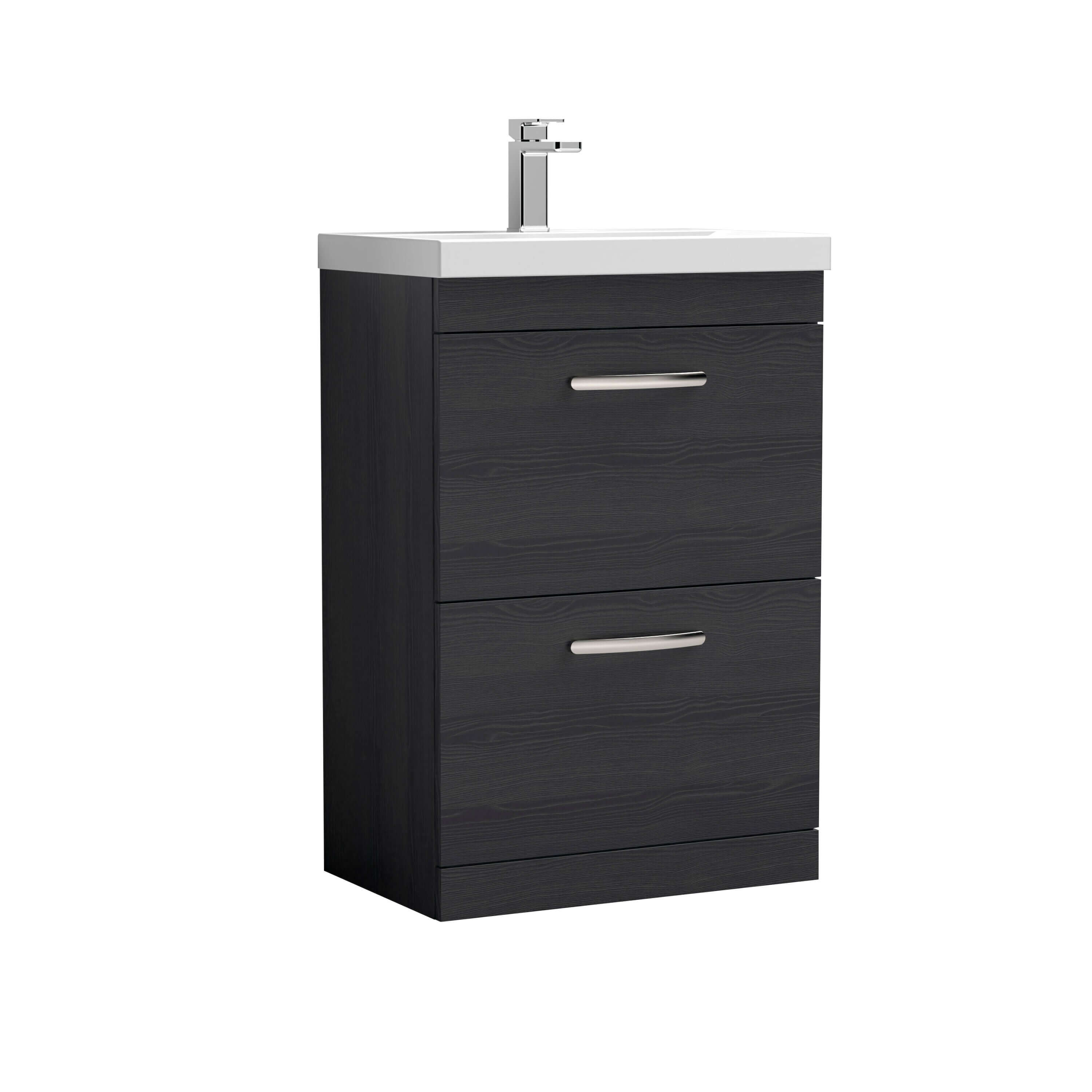 Nuie Athena Floor Standing Cabinet and Basin Vanity Unit