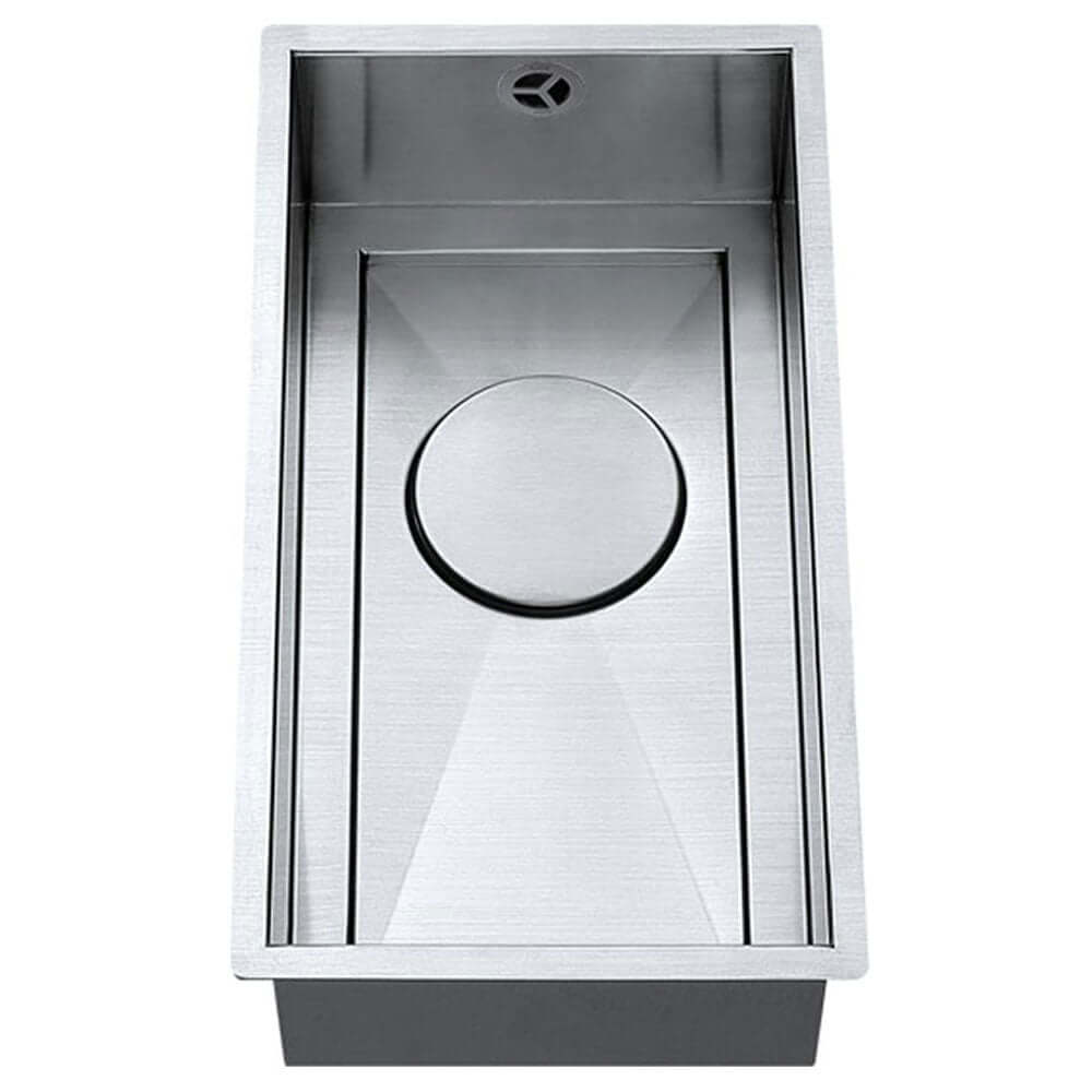 The 1810 Company Axixuno 210U QG 0.5 Bowl Undermount Kitchen Sink & Waste
