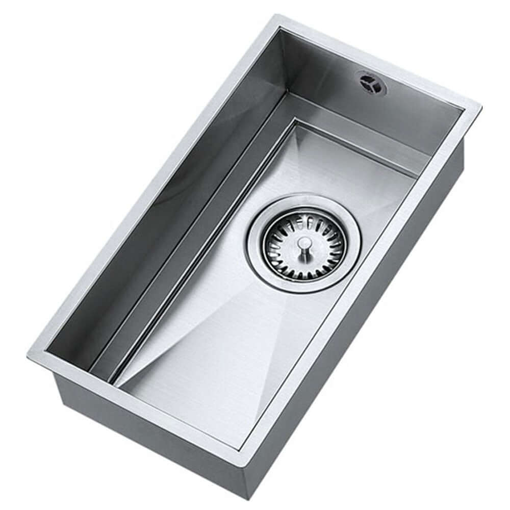 The 1810 Company Axixuno 210U QG 0.5 Bowl Undermount Kitchen Sink & Waste