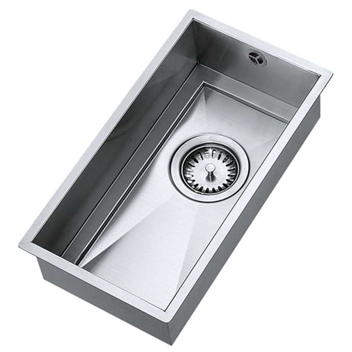 The 1810 Company Axixuno 210U QG 0.5 Bowl Undermount Kitchen Sink & Waste