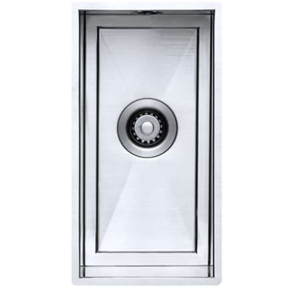 The 1810 Company Axixuno SET B -355U & 150U 1.5 Bowl Undermount Kitchen Sink & Waste