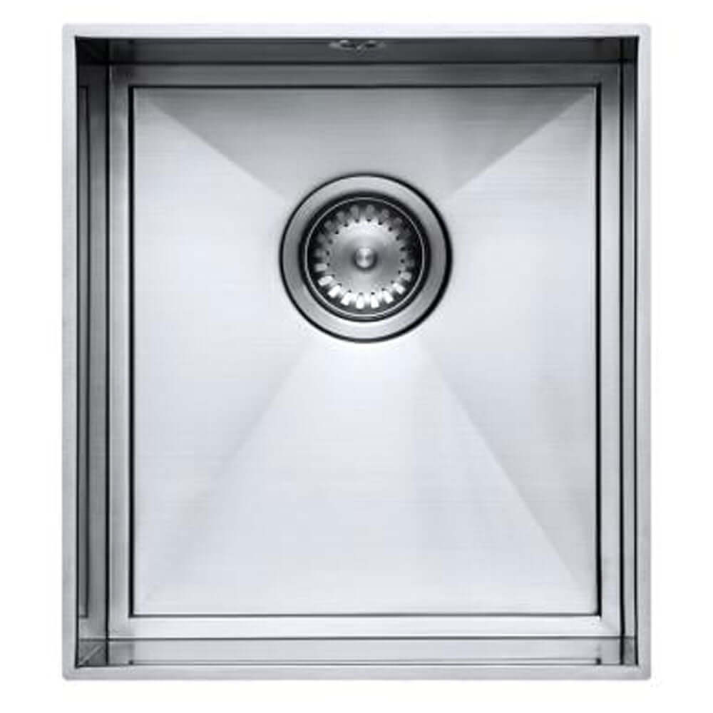 The 1810 Company Axixuno SET A -355U & 150U 1.5 Bowl Undermount Kitchen Sink & Waste