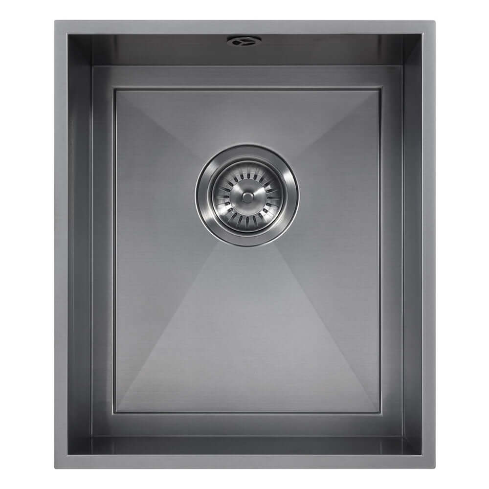 The 1810 Company Axixuno 355U QG 1.0 Bowl Undermount Kitchen Sink & Waste