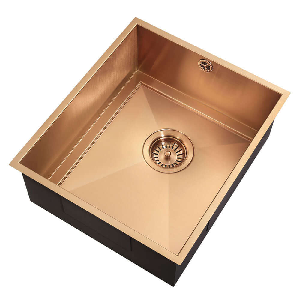 The 1810 Company Axixuno 355U QG 1.0 Bowl Undermount Kitchen Sink & Waste