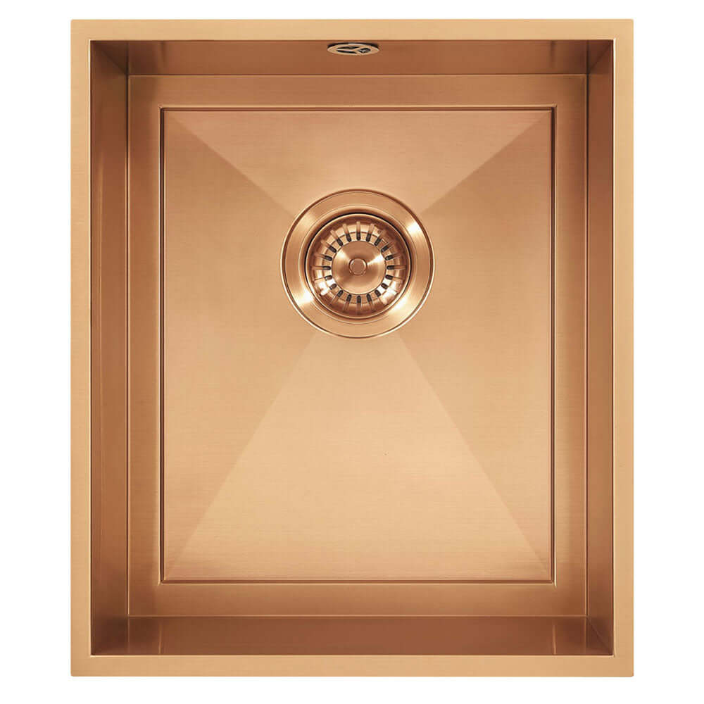 The 1810 Company Axixuno 355U QG 1.0 Bowl Undermount Kitchen Sink & Waste