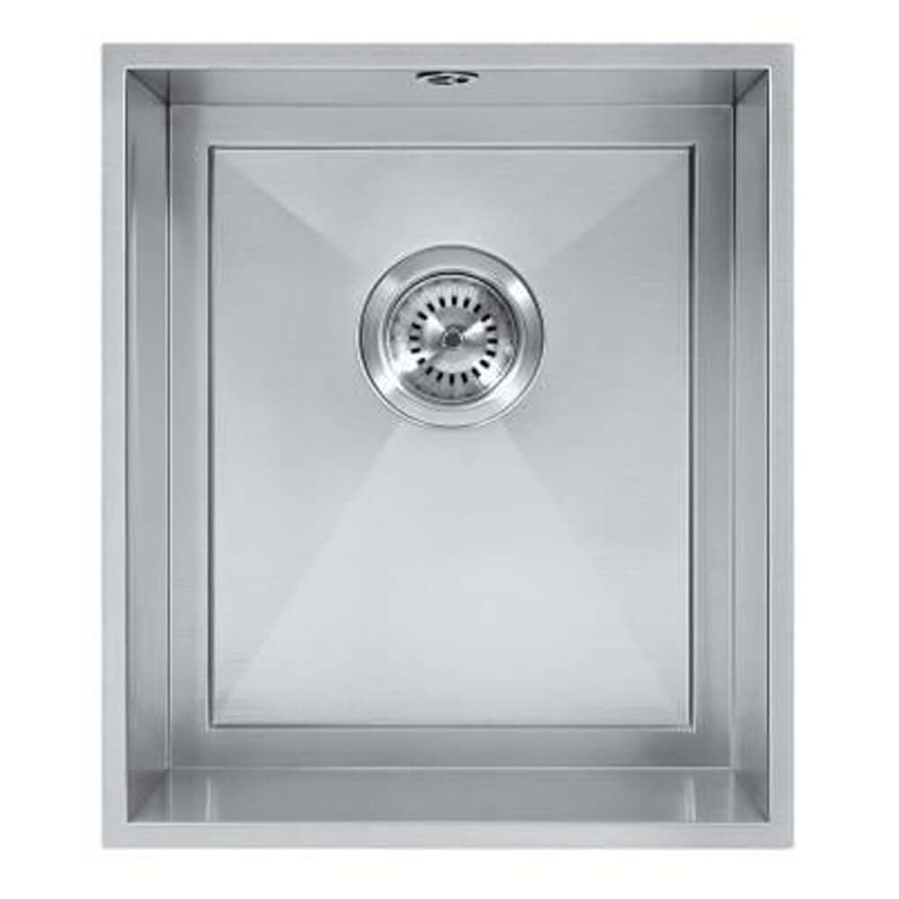 The 1810 Company Axixuno 355U QG 1.0 Bowl Undermount Kitchen Sink & Waste