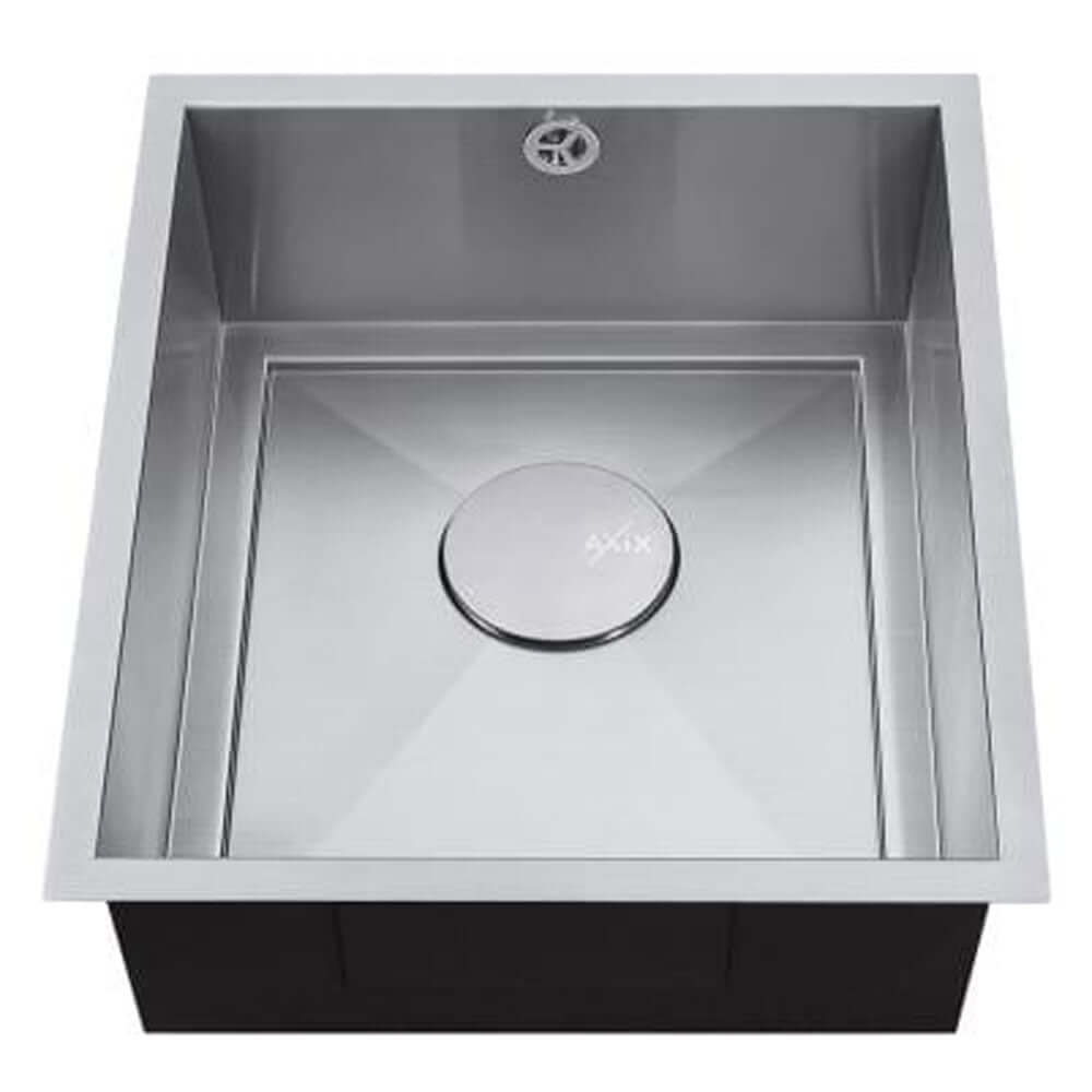 The 1810 Company Axixuno 355U QG 1.0 Bowl Undermount Kitchen Sink & Waste