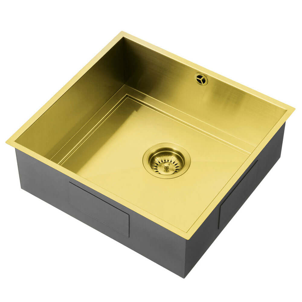 The 1810 Company Axixuno 450U QG 1.0 Bowl Undermount Kitchen Sink & Waste