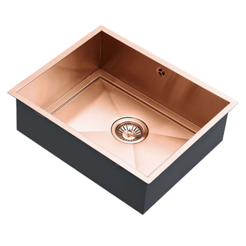 The 1810 Company Axixuno 500U QG 1.0 Bowl Undermount Kitchen Sink & Waste