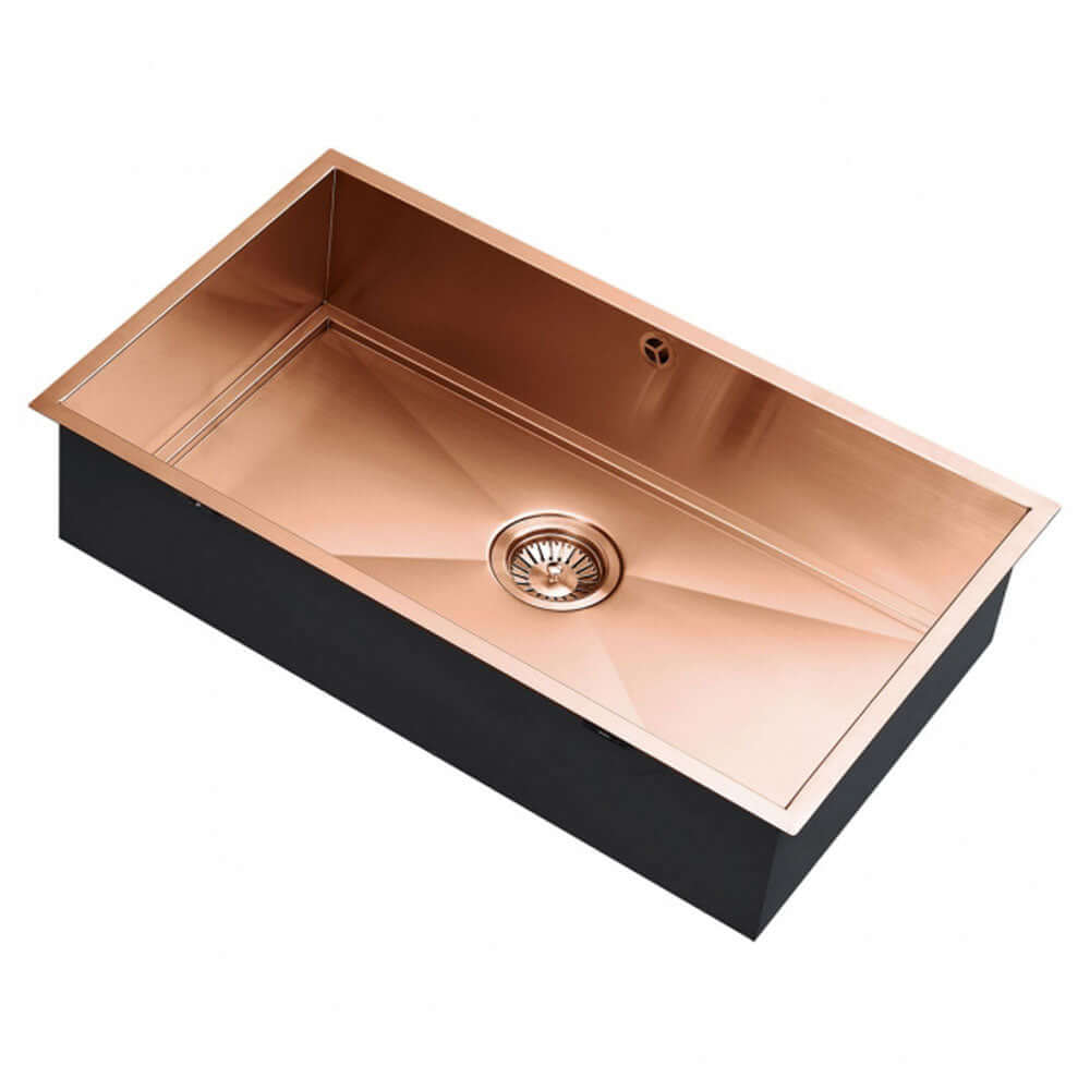 The 1810 Company Axixuno 700U SOS 1.0 Bowl Undermount Kitchen Sink & Waste