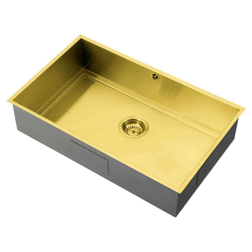 The 1810 Company Axixuno 700U QG 1.0 Bowl Undermount Kitchen Sink & Waste