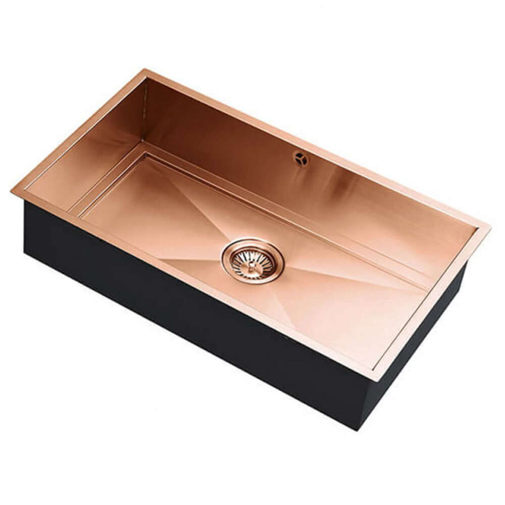 The 1810 Company Axixuno 700U QG 1.0 Bowl Undermount Kitchen Sink & Waste