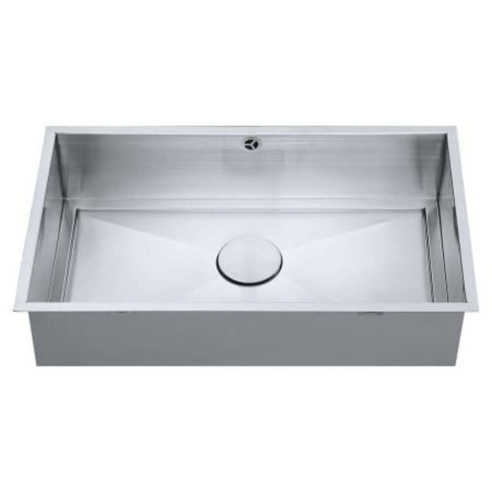 The 1810 Company Axixuno 700U QG 1.0 Bowl Undermount Kitchen Sink & Waste
