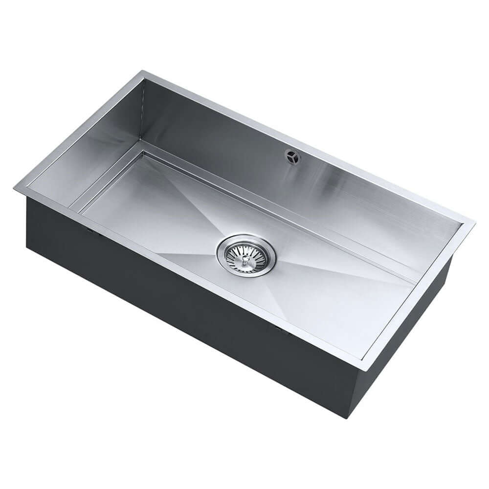 The 1810 Company Axixuno 700U QG 1.0 Bowl Undermount Kitchen Sink & Waste