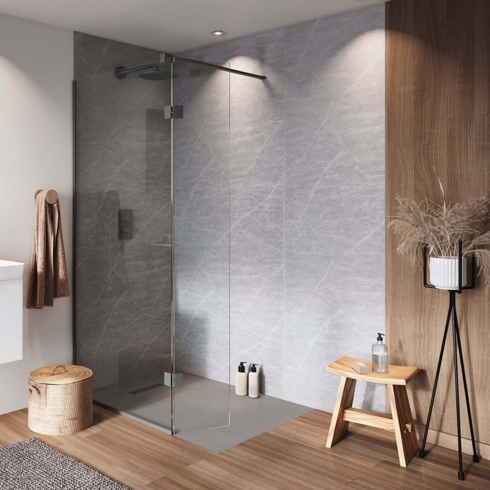 Marble Luxe Premium 10mm Waterproof PVC Wall Panels – 2400mm x 1000mm