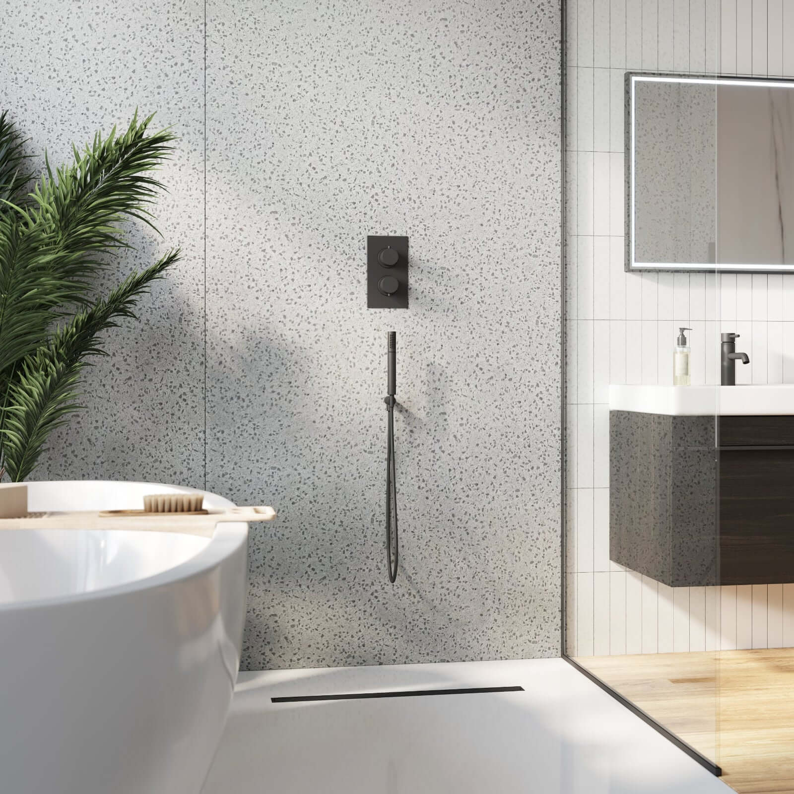 Marble Luxe Premium 10mm Waterproof PVC Wall Panels – 2400mm x 1000mm