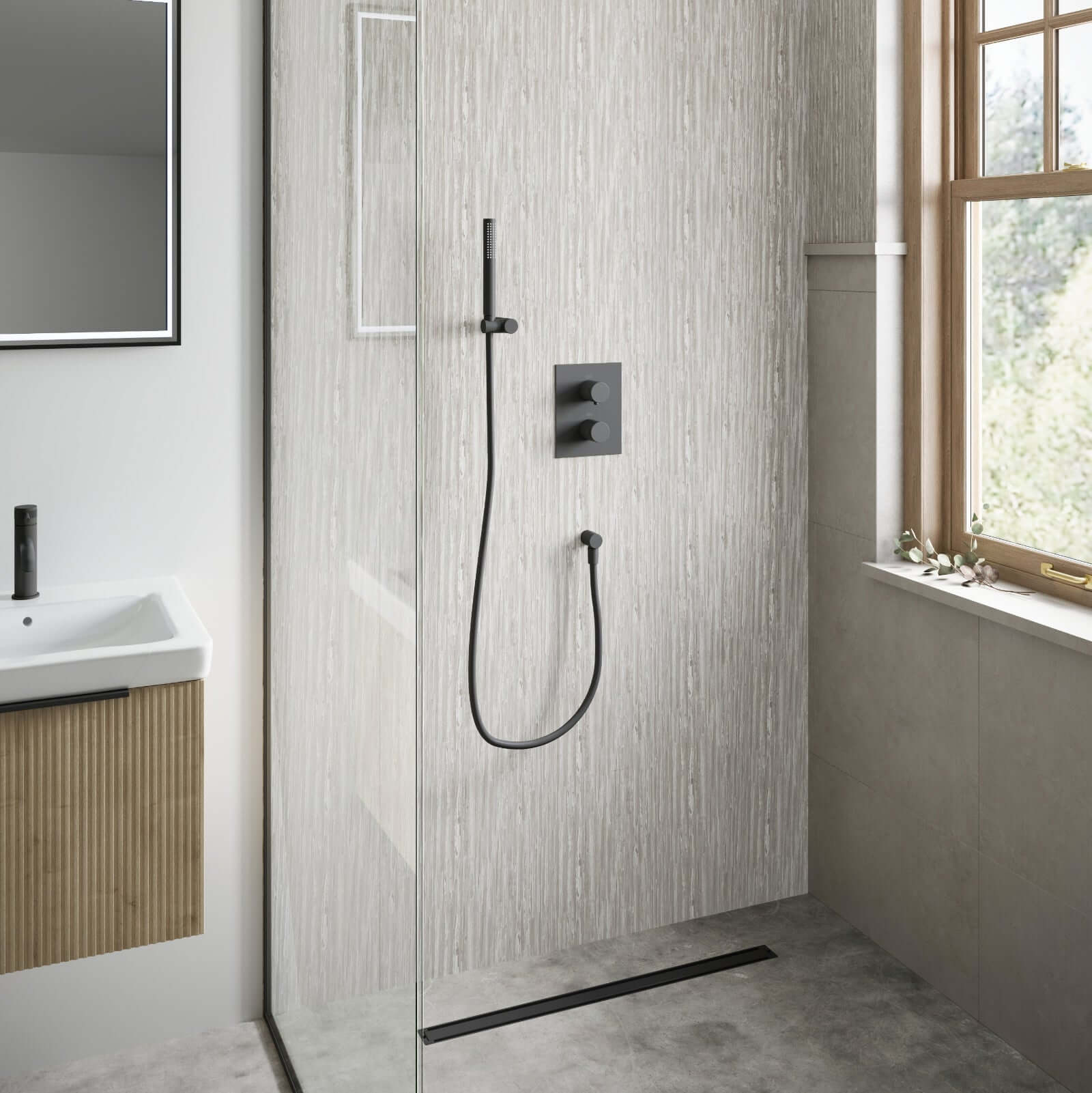 Marble Luxe Premium 10mm Waterproof PVC Wall Panels – 2400mm x 1000mm