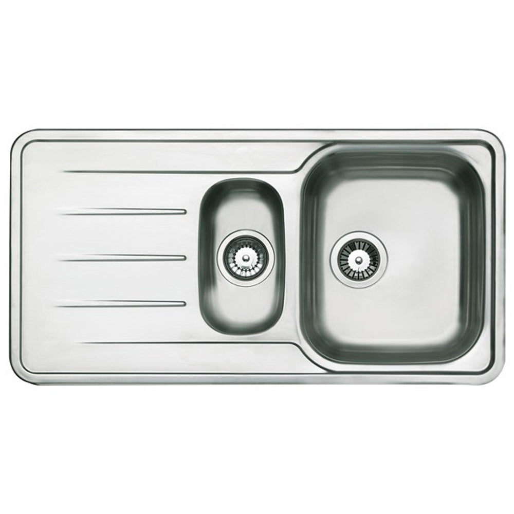 Astracast Topaz 1.5 Bowl Polished Stainless Steel Kitchen Sink TP15XXHOMESK