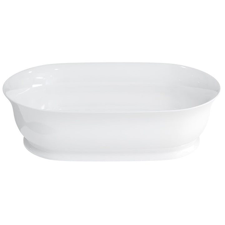 Burlington 550x350 White Florenza ClearStone Countertop Basin