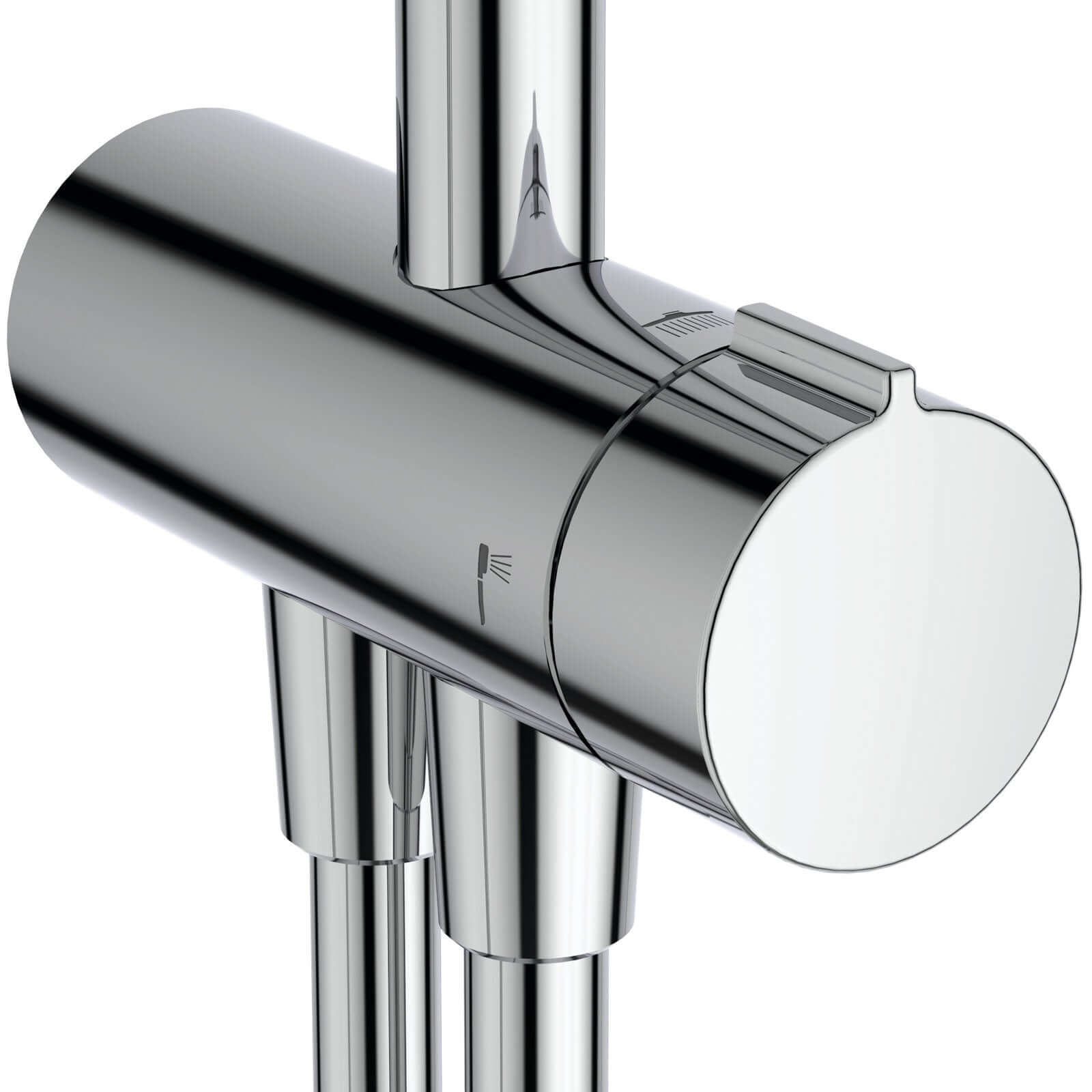 Ideal Standard Ceratwist T25N Chrome Shower Kit with Rail and Hose
