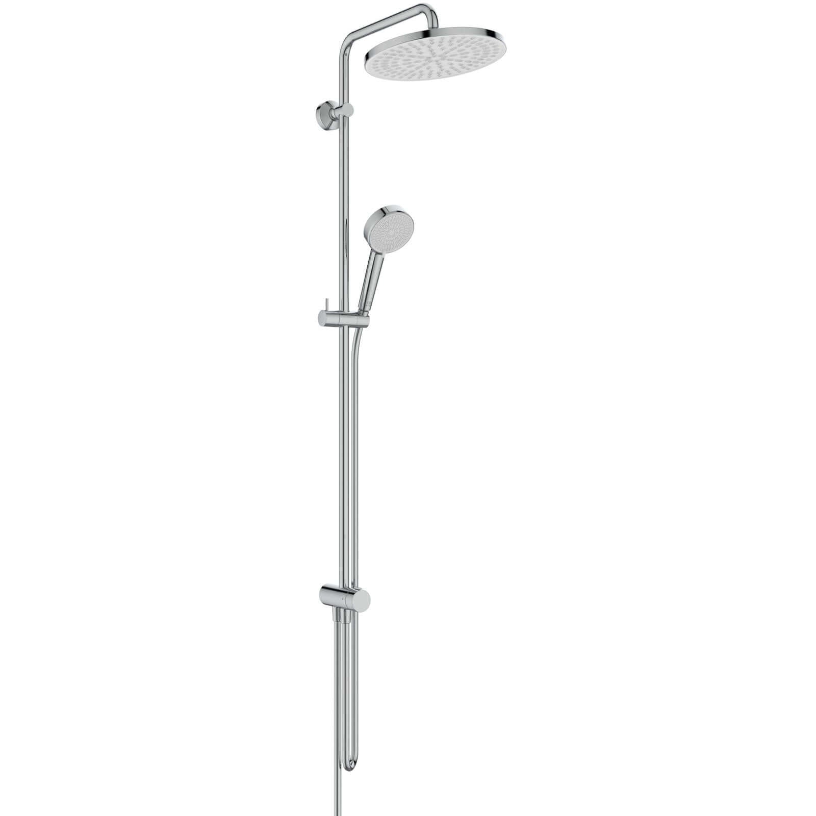 Ideal Standard Ceratwist T25N Chrome Shower Kit with Rail and Hose